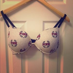 PINK super push up bra